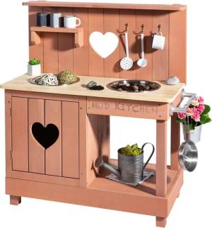 MUDDY BUDDY® Outdoor-Spielküche Adventurer Heart Holz,