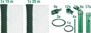 Alberts Maschendrahtzaun, (Set), Höhe: 80 -