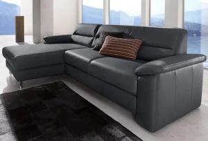 sit&more Ecksofa Ascara L-Form, inklusive Boxspring/Federkern-Polsterung,