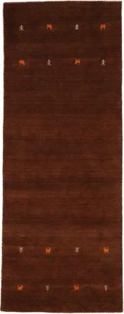 carpetfine Wollteppich Gabbeh Uni, auch als