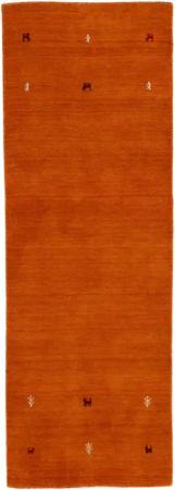 carpetfine Wollteppich Gabbeh Uni, auch als