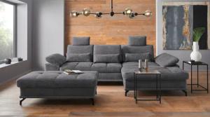 Places of Style Ecksofa Costello L-Form,