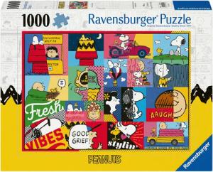 Ravensburger Puzzle Peanuts Momente, 1000 Puzzleteile,