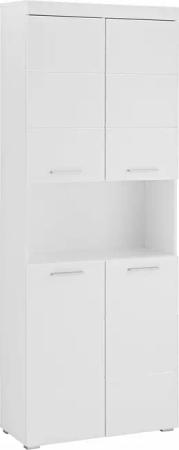 welltime Hochschrank Avena Badschrank 4-türig mit