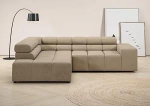 INOSIGN Ecksofa Ancona, incl. Kopfteilverstellung +