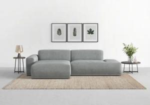 TRENDMANUFAKTUR Ecksofa Braga, mit hochwertigem Kaltschaum,