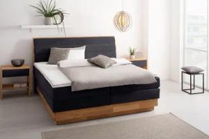 OTTO products Boxspringbett, LED-Beleuchtung, mit zertifizierten,