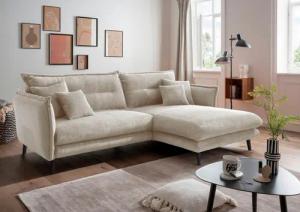 INOSIGN Ecksofa Lazio modernes Design, bequem,