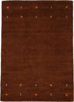 carpetfine Wollteppich Gabbeh Uni, auch als