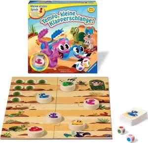 Ravensburger Spiel Tempo, kleine Klapperschlange!, Kinderspiel,