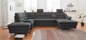 sit&more Wohnlandschaft Cardoso U-Form, mit Federkern