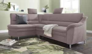sit&more Ecksofa Cardoso L-Form, mit Federkern,