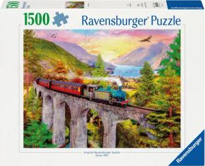 Ravensburger Puzzle Zugfahrt im Herbst, 1500