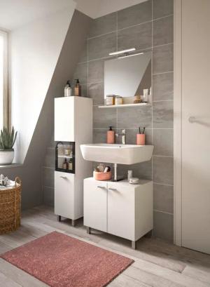 welltime Badmöbel-Set Tampa, Breite 102cm, 3-teilig,