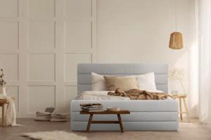 OTTO products Polsterbett Merrit, Quernaht im