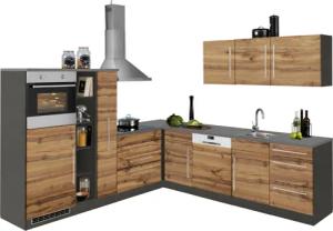 KOCHSTATION Winkelküche KS-Samos, Stellbreite 260x270 cm,