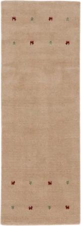 carpetfine Wollteppich Gabbeh Uni, auch als