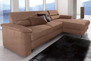 sit&more Ecksofa Ascara L-Form, inklusive Boxspring/Federkern-Polsterung,