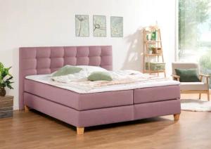 Home affaire Boxspringbett Moulay, inkl. Topper,