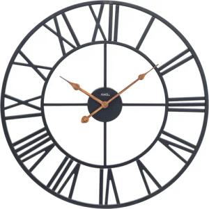 AMS Wanduhr (Quarzuhr,Wohnzimmer,Esszimmer,Küche,Arbeitszimmer,Büro,Flur)