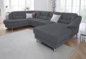 sit&more Wohnlandschaft Salsa U-Form, mit Federkern,