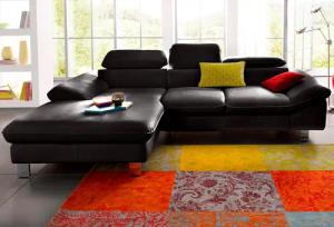 COTTA Ecksofa Driver L-Form, mit Kopfteilverstellung,