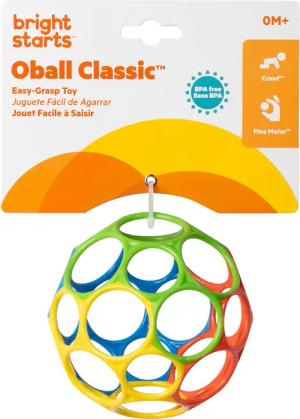 Bright Starts Greifspielzeug Oball Classic™ Easy-Grasp