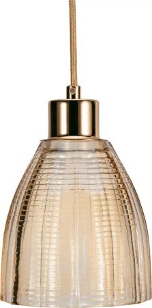 Pauleen Pendelleuchte Gleaming Gold, ohne Leuchtmittel,