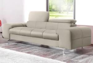 COTTA 2-Sitzer Chef, Big-Sofa mit Kopfteilverstellung,