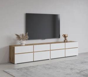 INOSIGN Lowboard Cross, moderne grifflose TV-Kommode,4