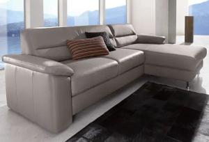 sit&more Ecksofa Ascara L-Form, inklusive Boxspring/Federkern-Polsterung,