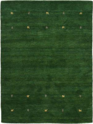 carpetfine Wollteppich Gabbeh Uni, auch als