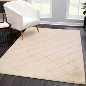 Carpet City Hochflor-Teppich Moment, rechteckig, Höhe: