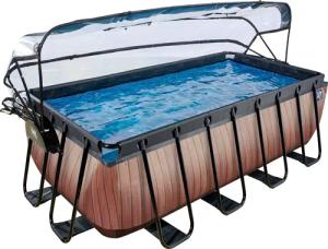 EXIT Framepool inkl. multifunktionaler Poolabdeckung &