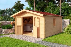 KONIFERA Gartenhaus Nienstedten 1, BxT: 396x296