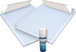 KWAD Styroporplatte Bodenisolations-Set, (72-St), für Ovalpool