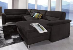 sit&more Wohnlandschaft Ascara U-Form, inklusive Boxspring/Federkern-Polsterung,