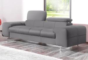 COTTA 2-Sitzer Chef, Big-Sofa mit Kopfteilverstellung,