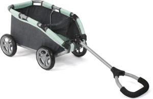 CHIC2000 Puppen Ziehwagen Skipper, Jeans Grey-Mint