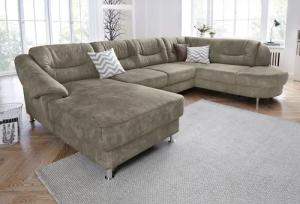 sit&more Wohnlandschaft Salsa U-Form, mit Federkern,