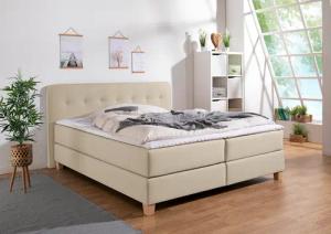 Home affaire Boxspringbett Fargo, inkl. Topper,