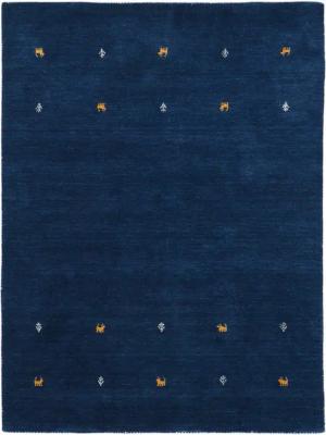 carpetfine Wollteppich Gabbeh Uni, auch als