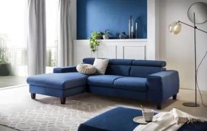 COTTA Ecksofa Morven L-Form mit Kopfteilverstellung,