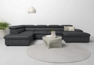 Home affaire Wohnlandschaft Alberto U-Form, mit
