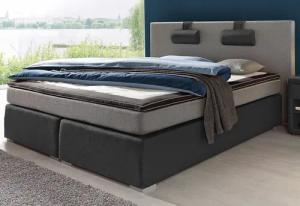 ATLANTIC home collection Boxspringbett Rick, mit
