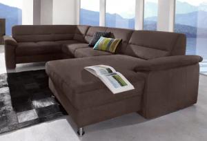sit&more Wohnlandschaft Ascara U-Form, inklusive Boxspring/Federkern-Polsterung,
