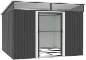 KONIFERA Gerätehaus Metallgerätehaus, BxT: 250x200 cm
