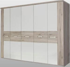 FORTE Kleiderschrank Rondino (Maße: B/H/T ca.