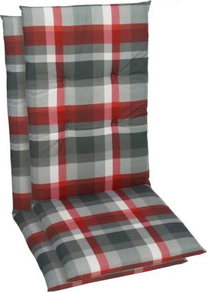 GO-DE Hochlehnerauflage, (Set, 2 St., Set