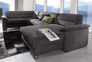 sit&more Wohnlandschaft Ascara U-Form, inklusive Boxspring/Federkern-Polsterung,